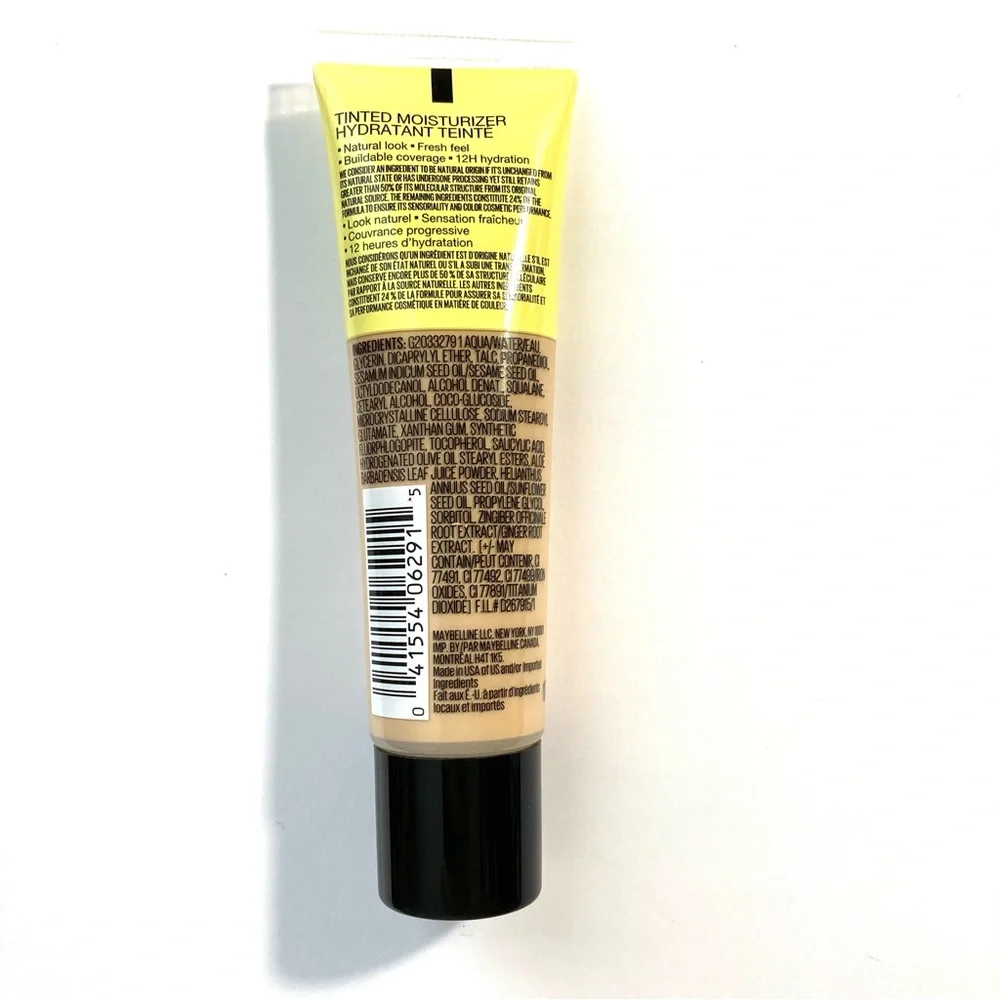 NEW 118 Maybelline Fit Me Tinted Moisturizer with Aloe, Natural Coverage